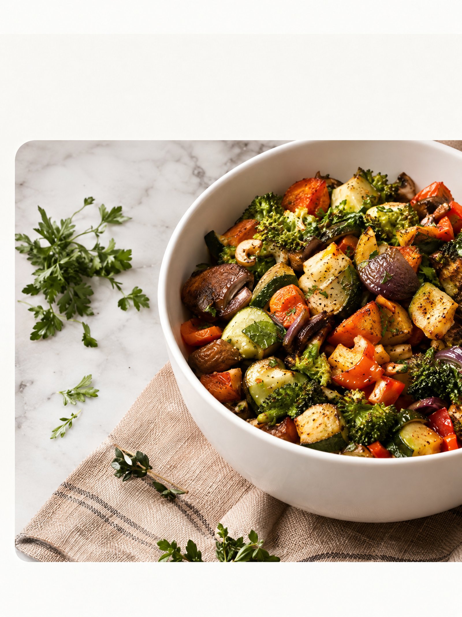 Colorful nourishing bowl